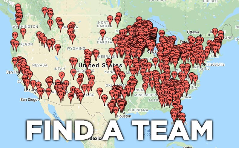 FIND YOUR TEAM